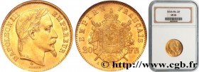 SECOND EMPIRE
Type : 20 francs or Napoléon III, tête laurée 
Date : 1870 
Mint name / Town : Paris 
Quantity minted : 864873 
Metal : gold 
Mill...