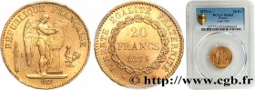 III REPUBLIC
Type : 20 francs or Génie, Troisième République 
Date : 1875 
Mint name / Town : Paris 
Quantity minted : 11677031 
Metal : gold 
M...