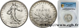 III REPUBLIC
Type : 1 franc Semeuse 
Date : 1914 
Mint name / Town : Castelsarrasin 
Quantity minted : 43421 
Metal : silver 
Millesimal finenes...