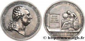 THE CONVENTION
Type : Médaille, Mort de Louis XVI 
Date : c.1795 
Metal : silver 
Diameter : 46 mm
Engraver : Baldenbach 
Weight : 26,24 g.
Edg...