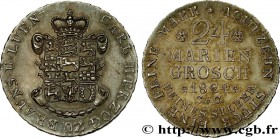 GERMANY - BRUNSWICK-WOLFENBUTTEL - KARL II
Type : 24 Mariengroschen 
Date : 1824 
Mint name / Town : Brunswick 
Metal : silver 
Millesimal finene...