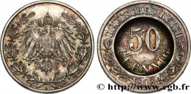 GERMANY
Type : Epreuve de 50 Pfennig 
Date : 1902 
Mint name / Town : Berlin 
Quantity minted : - 
Metal : silver 
Millesimal fineness : 710 ‰
...