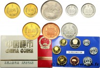 CHINA - PEOPLE'S REPUBLIC
Type : Proof set “L’année du Rat” 
Date : 1984 
Mint name / Town : Shanghai 
Quantity minted : - 
Metal : copper nickel...