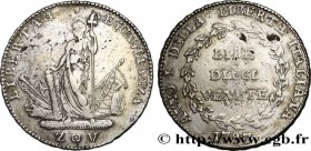 ITALY - REPUBLIC OF VENICE - PROVISIONAL GOUVERMENT
Type : 10 Lire 
Date : 1797 
Mint name / Town : Venise 
Quantity minted : - 
Metal : silver ...