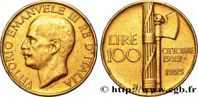 ITALY - KINGDOM OF ITALY - VICTOR-EMMANUEL III
Type : 100 Lire 
Date : 1923 
Mint name / Town : Rome 
Quantity minted : 20000 
Metal : gold 
Mil...