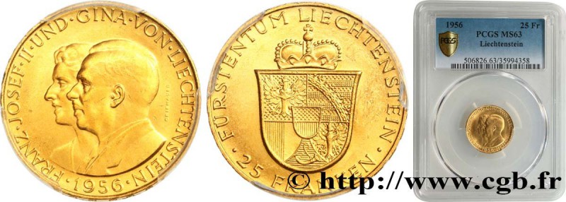 LIECHTENSTEIN - PRINCIPALITY OF LIECHTENSTEIN - FRANCIS JOSEPH II
Type : 25 Fra...