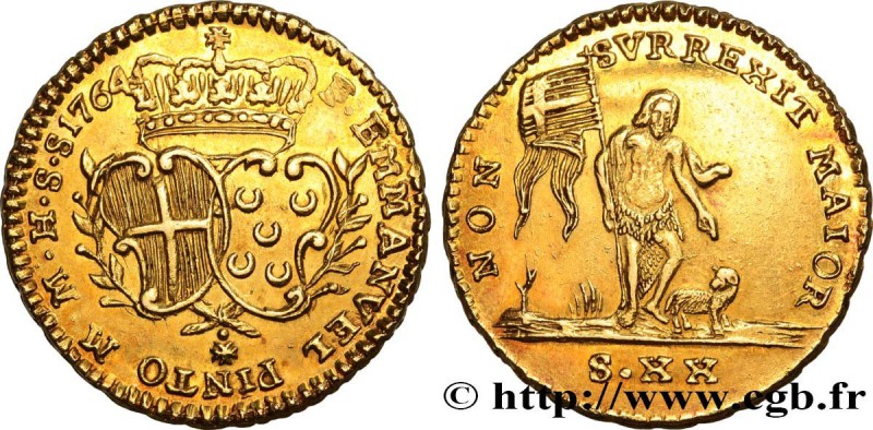 MALTA - ORDER OF MALTA - MANUEL PINTO
Type : 20 Scudi 
Date : 1764 
Mint name...