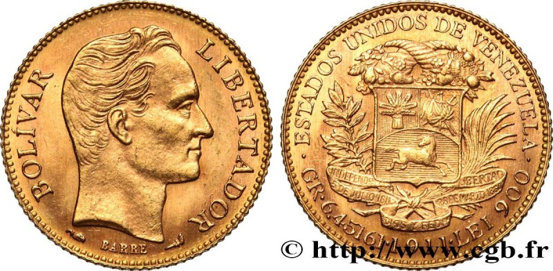 VENEZUELA - REPUBLIC
Type : 20 Bolivares 
Date : 1911 
Mint name / Town : Par...