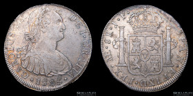 Lima. Carlos IV. 8 Reales 1805 JP. KM97