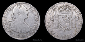Guatemala. Carlos IV. 2 Reales 1798 M. KM51