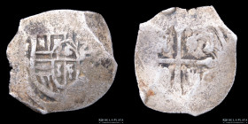 Mexico. Carlos II. 2 Reales 1668/99 Mo. Macuquina. KM34