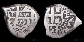 Potosi. Fernando VI. 2 Reales 1753 q. Macuquina. CJ 50.7.2