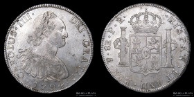 Potosi. Carlos IV. 8 Reales 1794 PR. CJ 76.6