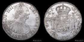 Potosi. Carlos IV. 8 Reales 1795 PP. CJ 76.7