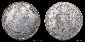 Potosi. Carlos IV. 8 Reales 1797 PP. CJ 76.7