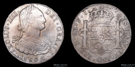 Potosi. Carlos IV. 8 Reales 1804 PJ. CJ 76.16