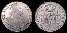 Potosi. Carlos IV. 8 Reales 1807 PJ. CJ 76.19