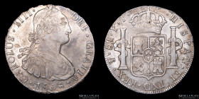 Potosi. Carlos IV. 8 Reales 1808 PJ. CJ 76.20