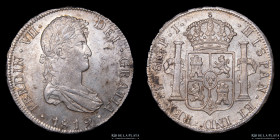 Potosi. Fernando VII. 8 Reales 1819 PJ. CJ 86.9