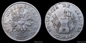 Argentina. Cordoba. 8 Reales 1852. CJ 63.1.3