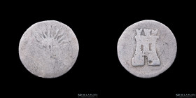 Argentina. 1/4 Real ND "Cuartillo de Rondeau". CJ1