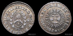 Argentina. La Rioja. 2 Soles 1825 RA. CJ 43.1