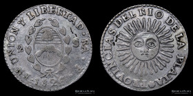 Argentina. La Rioja. 2 Soles 1826 RA. CJ 44.1.4