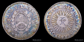 Argentina. La Rioja. 2 Soles 1826 RA. CJ 44.1.11a