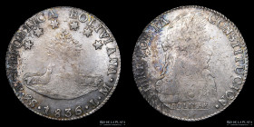 Bolivia. 8 Soles 1836 LM. KM97