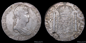 Lima. Fernando VII. 8 Reales 1820 JP. KM 117.1