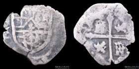 Mexico. Felipe IV. 1 Real 1643/54 P. Macuquina KM28