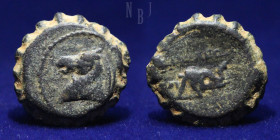 Seleukid Kingdom: DEMETRIOS I Soter. AE Bronze. Antioch mint. 162-150 BC