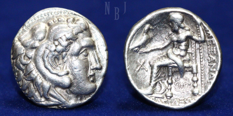 KINGS of MACEDON: temp. Alexander III, Circa 324/3-320 BC. AR Tetradrachm. In th...