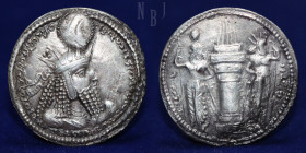 SASANIAN KINGS: Vahrām (Bahram) I. AD 273-276. AR Drachm