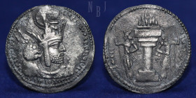 SASANIAN KINGS: Shapur I. 241-270 AD. AR Drachm