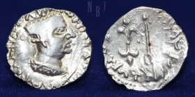INDO-SKYTHIANS: Western Satraps. Nahapana, circa 53-99. Drachm