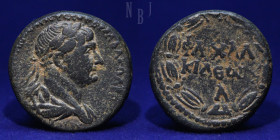 Roman Empire: Trajan. Seleucis and Pieria. Chalcidice. Chalcis ad Belum AE22