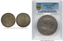 Rudolf II Taler 1605 AU58 PCGS, Hall mint, KM37.1, Dav-3005. HID09801242017 © 2024 Heritage Auctions | All Rights Reserved www.HA.com/TexasAuctioneerL...
