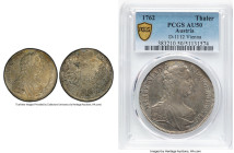 Maria Theresa Taler 1762 AU50 PCGS, Vienna mint, KM1817, Dav-1112. HID09801242017 © 2024 Heritage Auctions | All Rights Reserved www.HA.com/TexasAucti...
