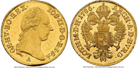 Joseph II gold Ducat 1786-A MS62 NGC, Vienna mint, KM1873, Fr-439. HID09801242017 © 2024 Heritage Auctions | All Rights Reserved www.HA.com/TexasAucti...