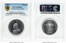 German Colony. Wilhelm II Proof Rupie 1890 PR63 PCGS, Berlin mint, KM2, J-713. First year of type. HID09801242017 © 2024 Heritage Auctions | All Right...