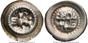 Brunswick-Luneburg. Albrecht Magnus Bracteate ND (1252-1279) AU Details (Cleaned) NGC, 0.70gm. HID09801242017 © 2024 Heritage Auctions | All Rights Re...