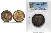 Anhalt-Dessau. Friedrich II Proof 3 Mark 1911-A PR63 PCGS, Berlin mint, KM29, J-23. HID09801242017 © 2024 Heritage Auctions | All Rights Reserved www....