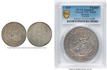 Bavaria. Maximilian I Taler 1625 UNC Details (Cleaned) PCGS, Munich mint, KM194, Dav-6069, Hahn 106. Inverse lion head variety. Obverse iconography fe...
