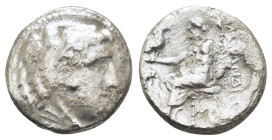 KINGS of MACEDON. Alexander III The Great.(336-323 BC).Drachm.

Condition : Good very fine.

Material : Silver.
Axis : 10h.

Weight : 3.89 gr.
Diamete...
