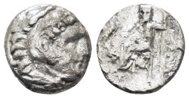 KINGS of MACEDON. Alexander III The Great.(336-323 BC).Drachm.

Condition : Good very fine.

Material : Silver.
Axis : 12h.

Weight : 3.47 gr.
Diamete...