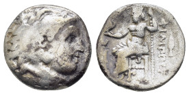 KINGS of MACEDON. Alexander III The Great.(336-323 BC).Drachm.

Condition : Good very fine.

Material : Silver.
Axis : 12h.

Weight : 3.94 gr.
Diamete...