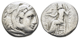 KINGS of MACEDON. Alexander III The Great.(336-323 BC).Drachm.

Condition : Good very fine.

Material : Silver.
Axis : 12h.

Weight : 4.02 gr.
Diamete...