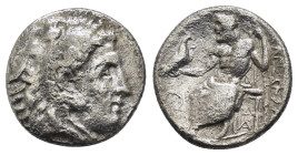 KINGS of MACEDON. Alexander III The Great.(336-323 BC).Drachm.

Condition : Good very fine.

Material : Silver.
Axis : 3h.

Weight : 3.85 gr.
Diameter...