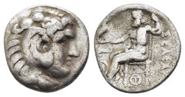 KINGS of MACEDON. Alexander III The Great.(336-323 BC).Drachm.

Condition : Good very fine.

Material : Silver.
Axis : 6h.

Weight : 4.15 gr.
Diameter...